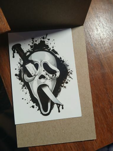 FREE: Scream temp tattoo
