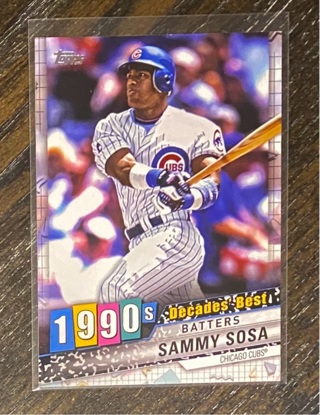 Sammy Sosa insert