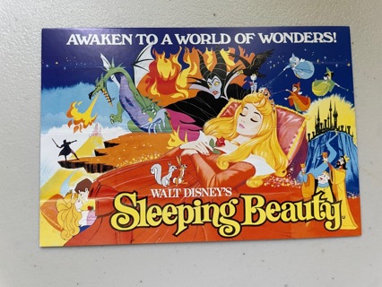 Sleeping Beauty Postcard