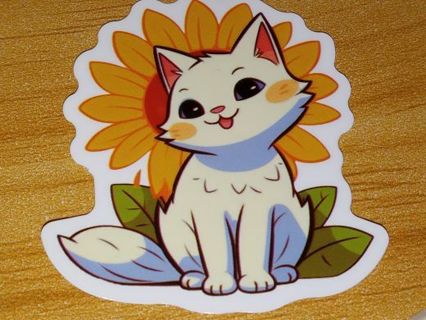 Cat 1⃣ New Cute vinyl sticker no refunds regular mail only Very nice quality!