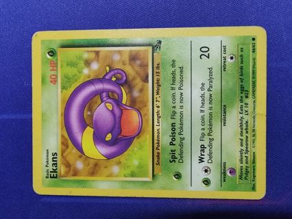 Pokemon Fossil Set Ekans 46/62