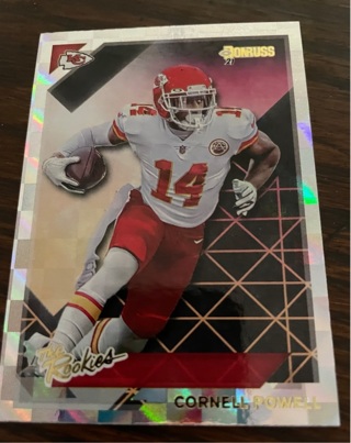 2021 Donruss THE ROOKIES CORNEL POWELL  RC