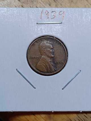 1939 Lincoln Wheat Penny 32.
