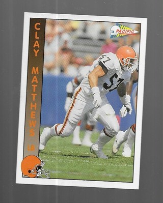 1992 PACIFIC CLAY MATHEWS #60