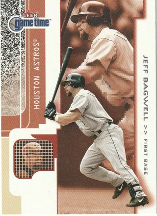 2001 Fleer Game Time #58 Jeff Bagwell