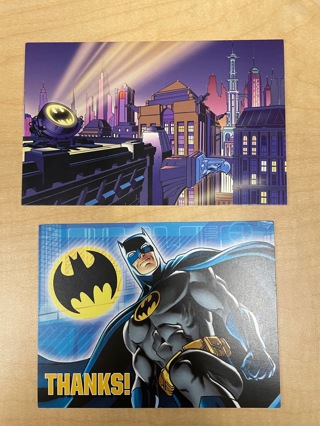 Batman Postcards