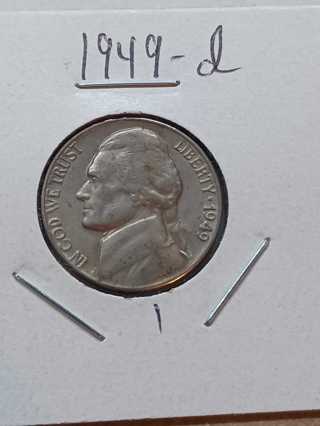 1949-D Jefferson Nickel! 25.1