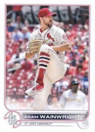 Adam Wainwright 2022 Topps St. Louis Cardinals