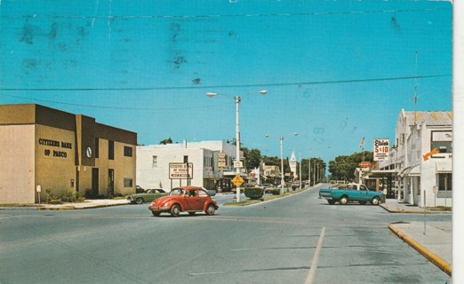 Vintage Used Postcard: C: 1981 Main St, Zephyrhills, FL