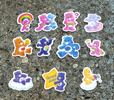 CARE BEARS STICKERS STYLE 1
