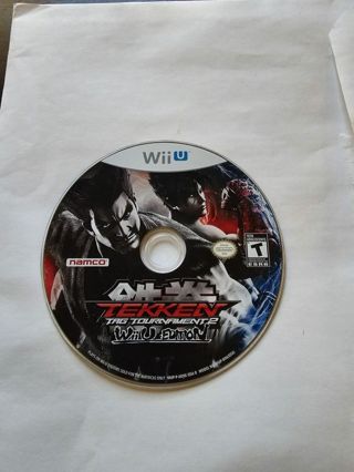 Tekken Tag Tournament 2 Wii U DISK ONLY!!