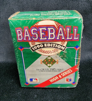 New Unopened Baseball 1990 Edition High # Series The Collector's Choice Cards