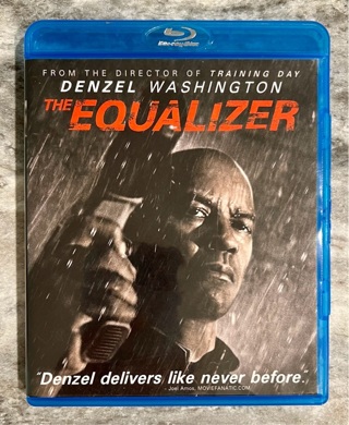 Denzel Washington in The Equalizer Blu-Ray DVD