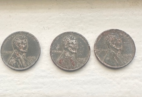 Steel Wheat Pennies