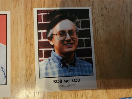 Bob McLeod artist Card