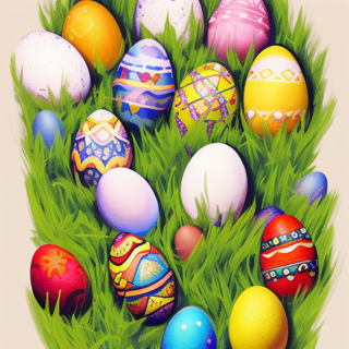 Listia Digital Collectible: "Easter Eggs #2"