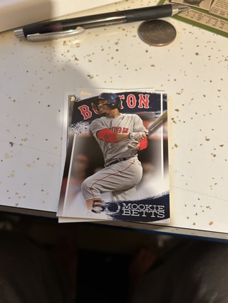 2019 topps mookie betts good things come in threes