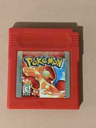 Pokemon Red Version Authentic (Nintendo Gameboy Color 1998)