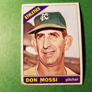 1966 - TOPPS BASEBALL CARD NO. 74 - DON MOSSI - A'S