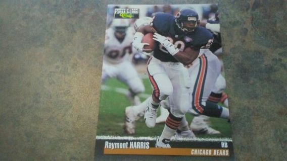 1995 CLASSIC PRO LINE RAYMONT HARRIS CHICAGO BEARS FOOTBALL CARD# 395