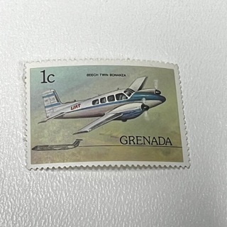 Grenada 1c Uncanceled Postage Stamp 1970’s 