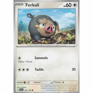  Tradingcard - Pokemon 2023 german Ferkuli 155/198 