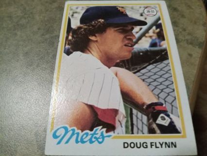 1978 TOPPS DOUG FLYNN NEW YORK METS BASEBALL CARD# 453