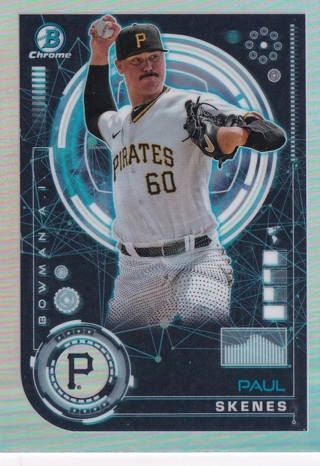 ROOKIE Paul Skenes Chrome AI / Pirates