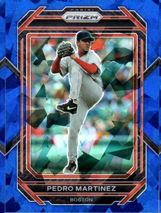 2023 Panini Prizm Pedro Martinez Blue Ice