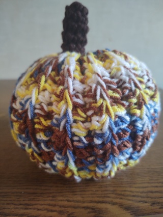 Hand Crocheted Amigurumi Pumpkin 