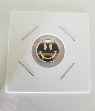 One gram .999 pure fine Silver round ~Smiley~