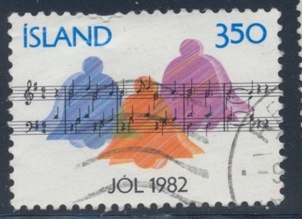 Iceland:  1982, Christmas, Used, Scott # IS-565 - ICE-5024a