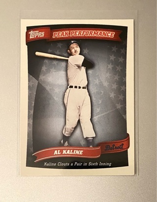 Al Kaline insert