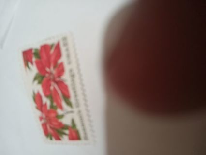 2003 22cent stamp "Poinsettia Plants