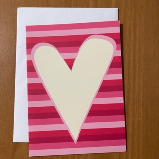 Heart Note Card (B)