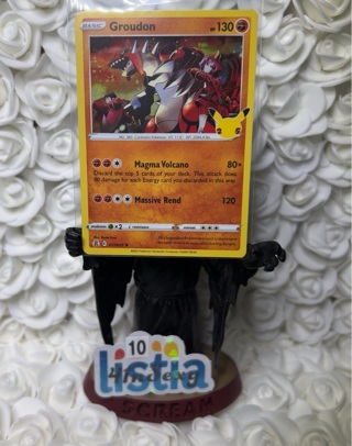 Groudon 017/025 - Celebrations - Holo Pokemon Card 