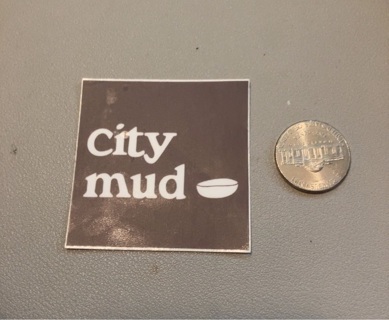 City Mud Pottery Sticker