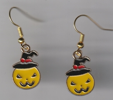 GP WITCH PUMPKIN EARRINGS (PLEASE READ DESCRIPTION