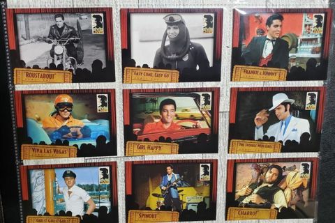 9 Elvis in the Movies 2006 Cards!
