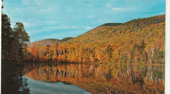 Vintage Used Postcard: d: 1970 Color Reflection