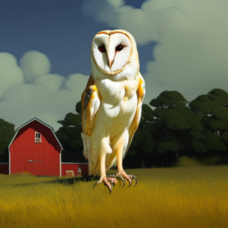 Listia Digital Collectible: Barn owl