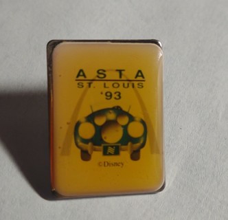 Vintage Disney ASTA Travel Agency Pin St Louis Convention 1993 LE 