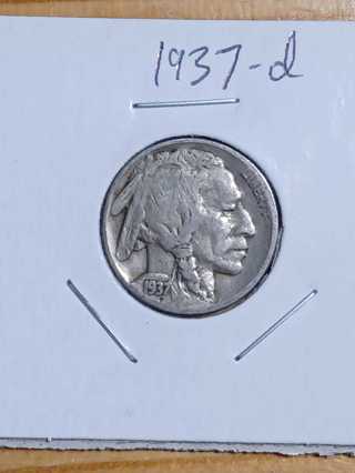 1937-D Buffalo Nickel! 2