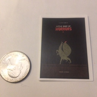 Little Shop of Horrors Sticker Read description before bidding 