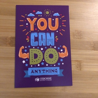 You can do Anything Postcard