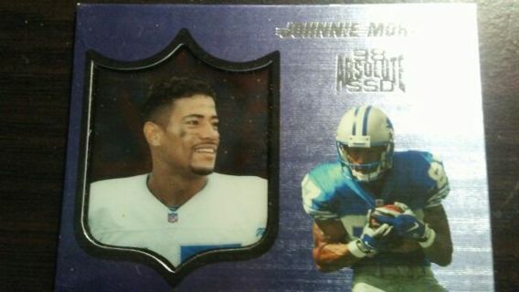 1998 PLAYOFF ABSOLUTE SSD JOHNNIE MORTON SOUTHERN CALIFORNIA/DETROIT LIONS FOOTBALL CARD#65