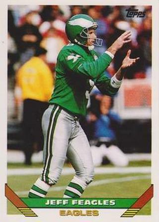 Jeff Feagles 1993 Topps Philadelphia Eagles