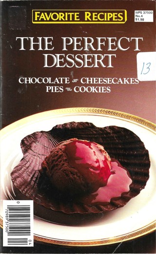 Perfect Desserts Recipe Book