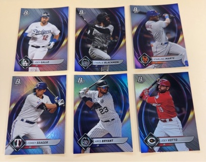 2022 Bowman platinum baseball lot