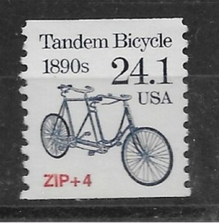 1988 Sc2266 24.1¢ Tandem Bicycle MNH